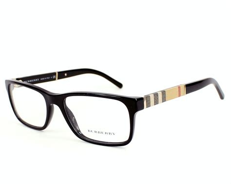 lunette de vue burberry noir|Lunettes de vue Burberry noires .